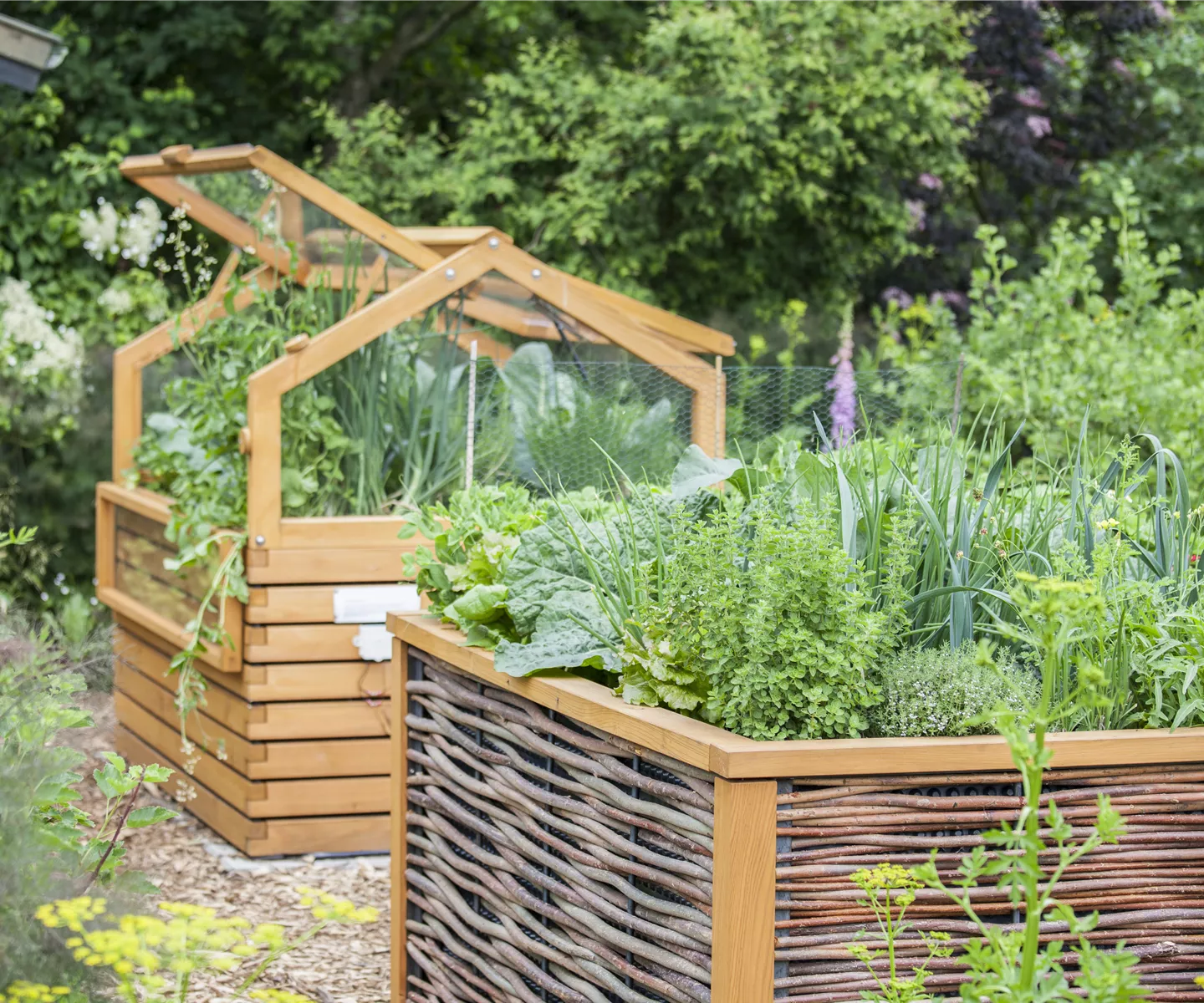 Zu viele Gartenabfälle